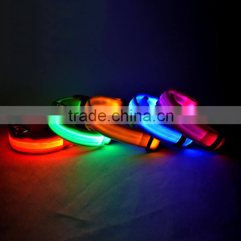 New Style LED Pet Collars Light-up LED Pet Collar