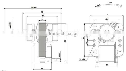 Shade Pole Motor HVAC Motor