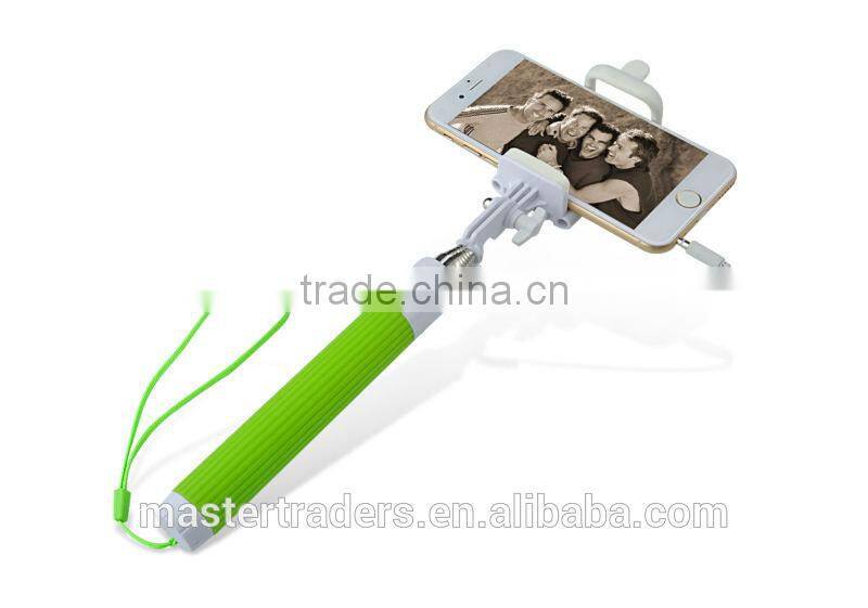 Original Fashion Line Control Self-timer Momopod Handheld Portable For Mobile Phone MT-3563