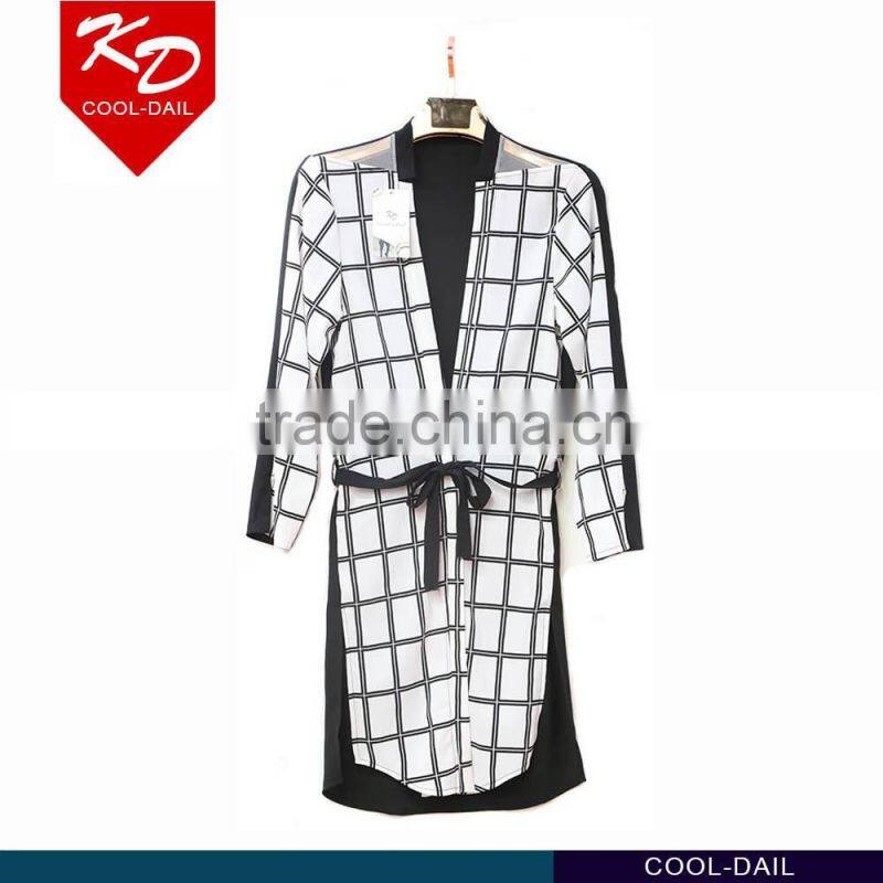 2016 newly launched ladies long tops factory directly
