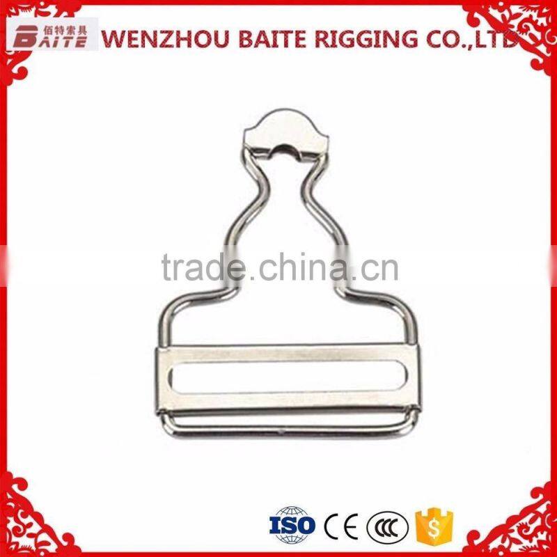 Hot sale Steel Nickel Plated Carabiner belt buckle in rigging hardware china manufacturer