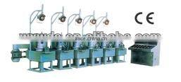 Wire drawing machine for making nail