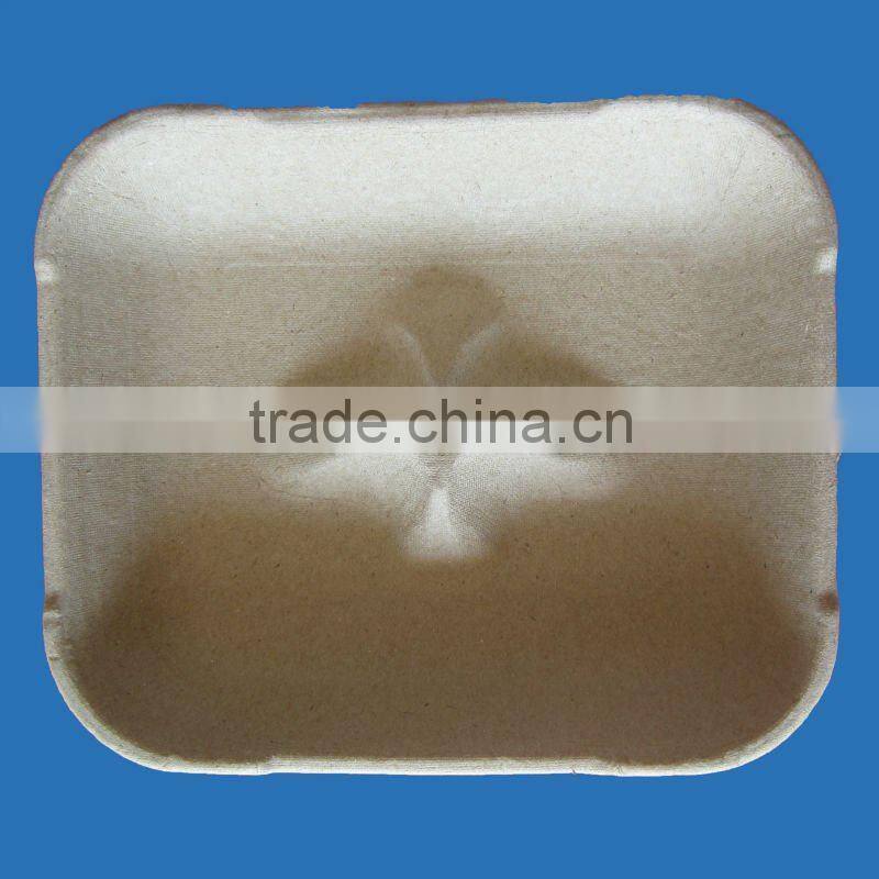 compostable square pack for apples