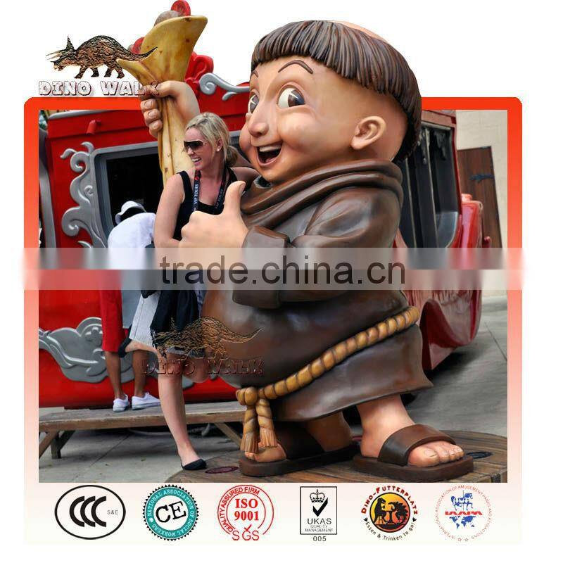 Fiberglass Friar Sculpture