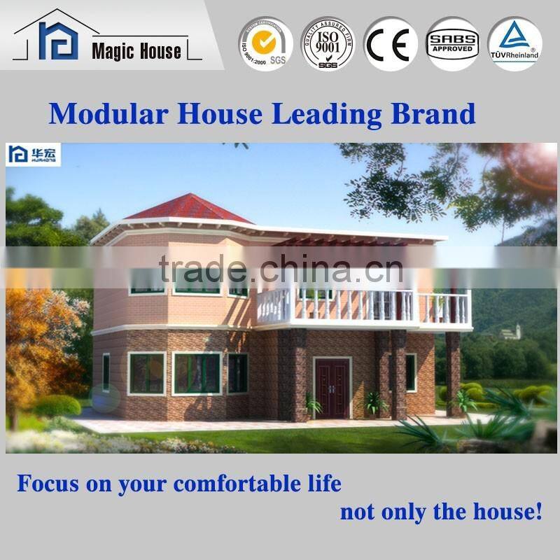 Long service lifespan permanent prefabricated quick assembly houses