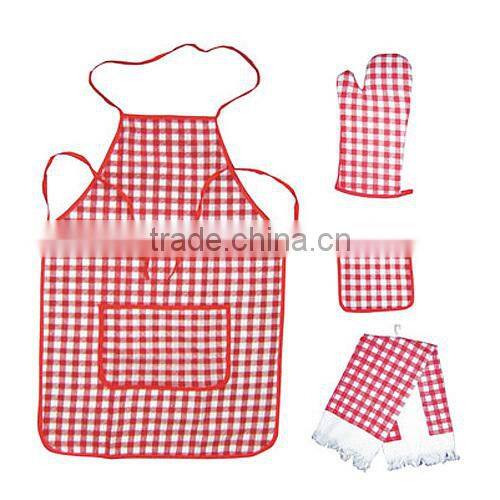 OEM cute cotton anti-dirty cooking apron for man & woman