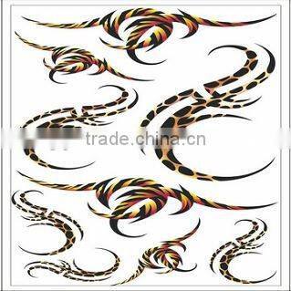 Crystal acrylic stickers