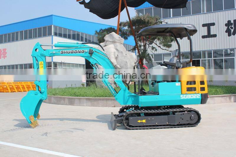 1.8ton cheap mini hydraulic excavator/mini digger/2.2ton hydraulic excavator/cheapest mini excavator/construction machinery