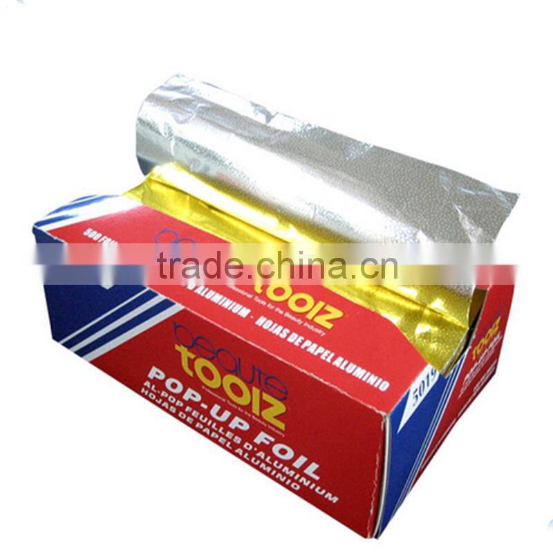 High quality popular hair salon aluminum foil with cheap price from China manufacture