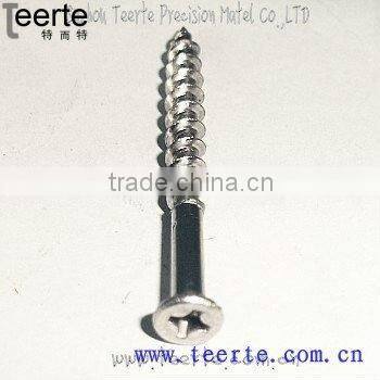 phillips Flat head stainless steel wood screw with high quality