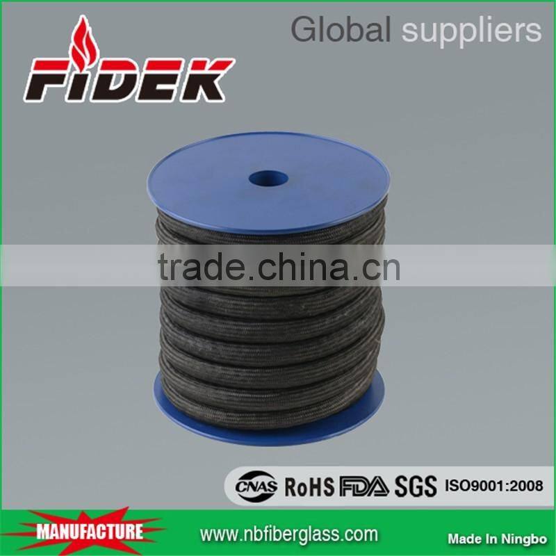 Oven Gasket Braid Black Glass Fiber Seal Rope