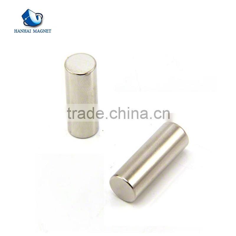 Permanent N42 Neodymium Cylinder Magnets For Sale