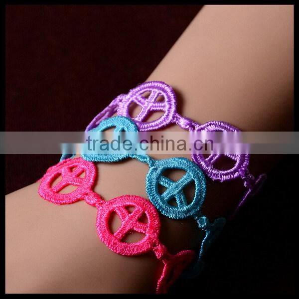 Trends in Italy : Friend many designs lace bracelet Handmade The New