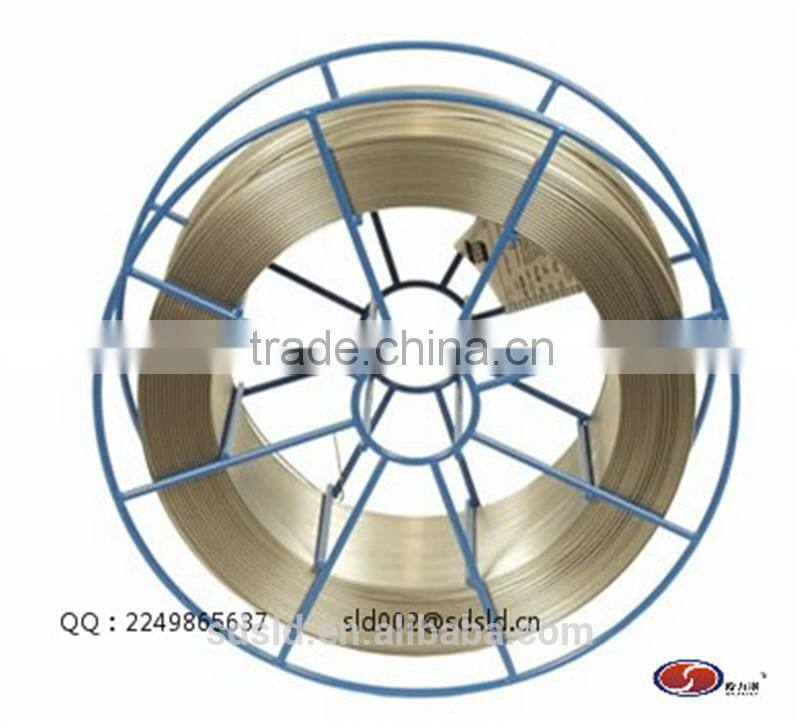 SG2 AWS ER70S-6 brass coated copper clad alloy welding wire