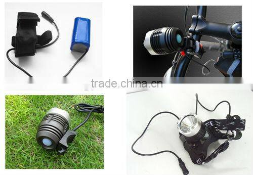 Super Bright CREE XML T6 1200 Lumens LED Bicycle Bike Torch headlight