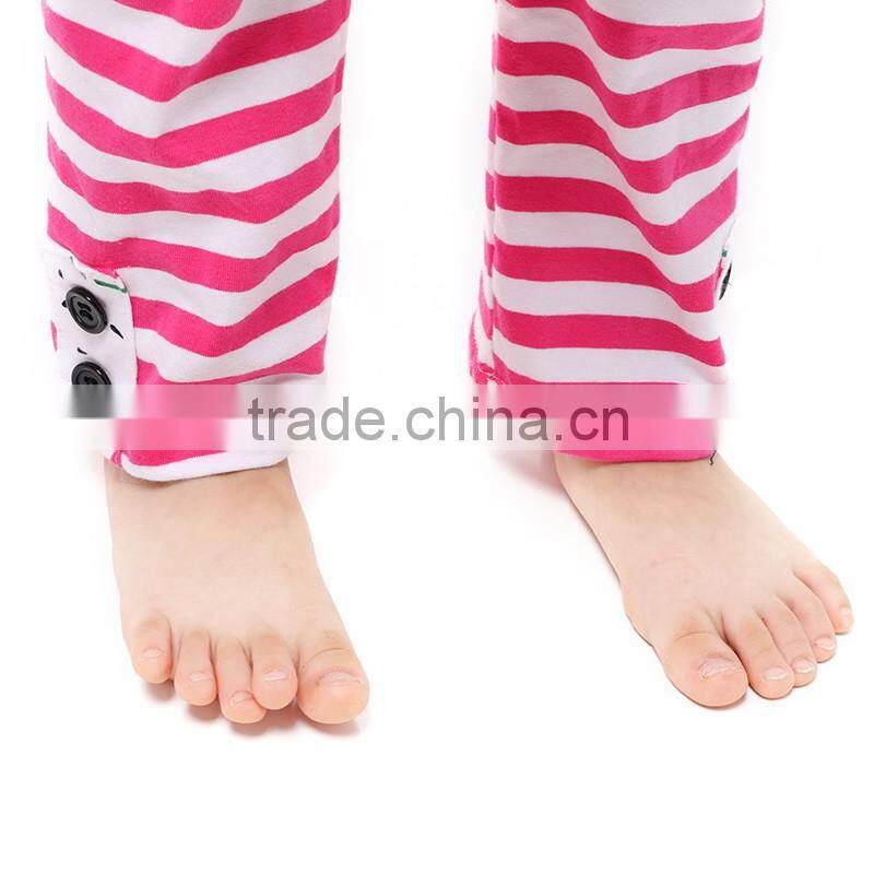 Beautiful children multi-colors ruffle watermelon print persnickety clothing set girls boutique tops