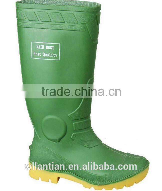 yellow boots PVC Outsole Material and cheap Rain Boots