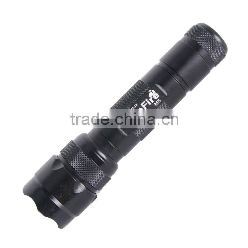 Shenzhen supfire M5 high bright portable mini spotlight LED flashlight