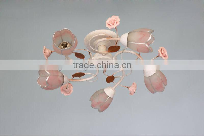 glass chandelier ceiling lamp/lighting