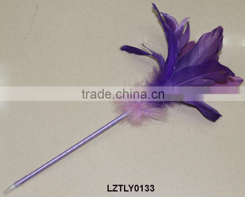 Promotional gifts Goose feather ink pens LZTLY0136