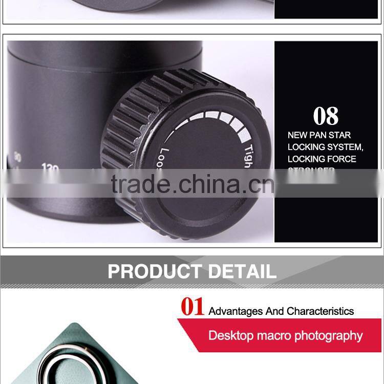 Mini tripod camera photo tripod with panoramic head for photography