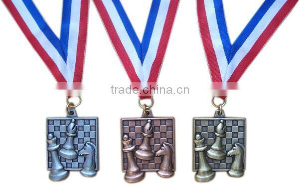 Chess Dog Tags with 30" Neck Chain