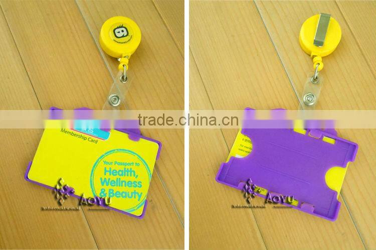 high quanlity plastic name card holder