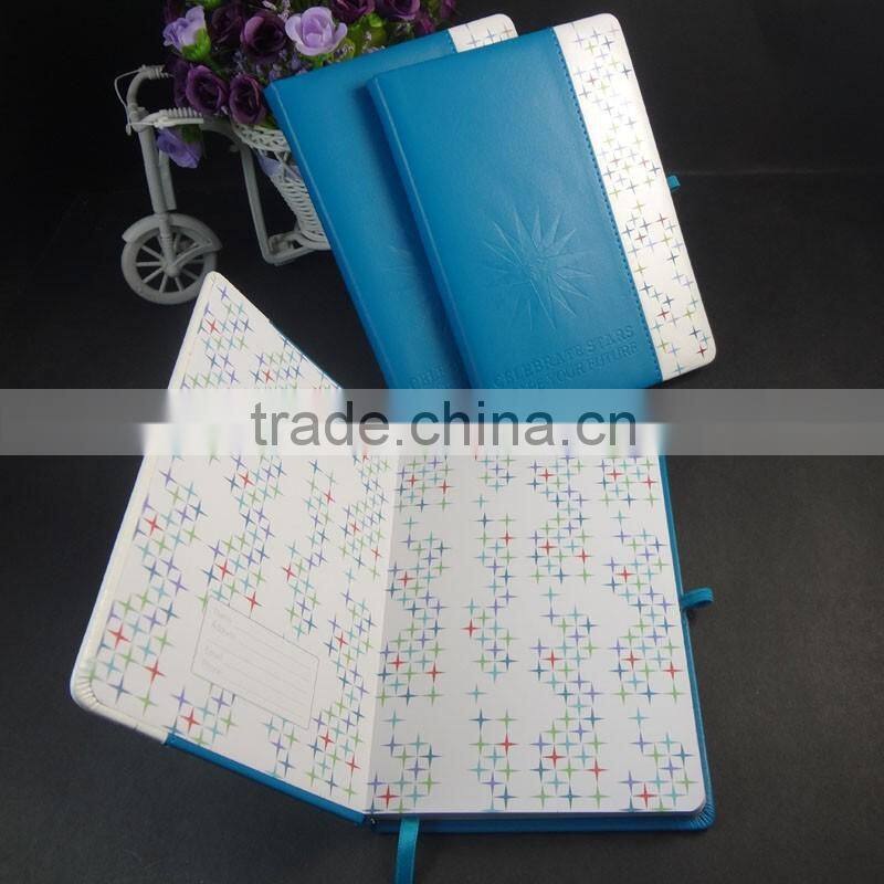 B6 nice pu leather fashion note book