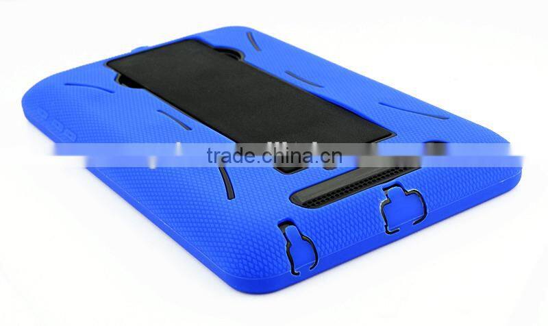Robot stand hybrid case for Google Nexus 7inch tablet cover