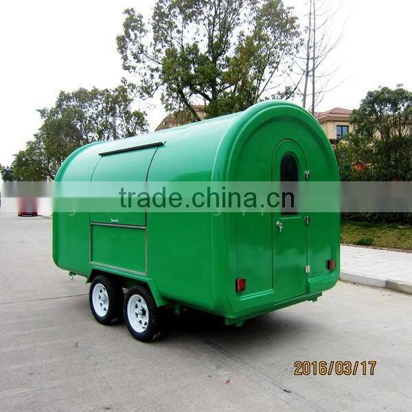 shanghai fibreglass concession food trailers XR-FC350 D