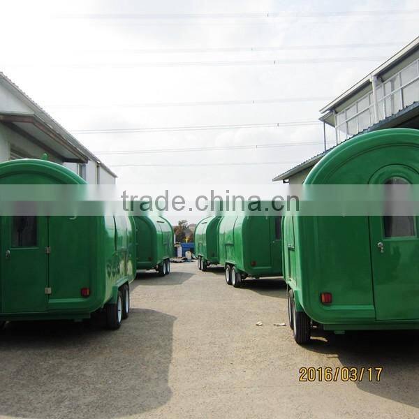 shanghai fibreglass concession food trailers XR-FC350 D