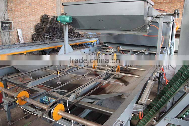 High quality aluminum zinc plate colorful stone coated metal roof tile machine, tile making machine for ecological