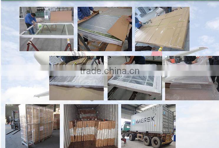 Attractive Design of UPVC/PVCsliding window with grill