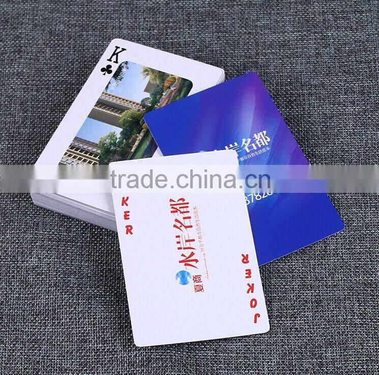 Customized Screen Printing playing cards UV Resistant printing oracle cards Waterproof Paper Playing Cards ---DH20587