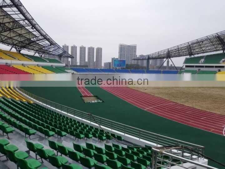Environment Friendly IAAF Approved Prefabricated Rubber Running Track For 400