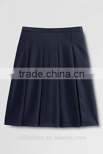 Resists fading and staining Women's Box Pleat Skirt