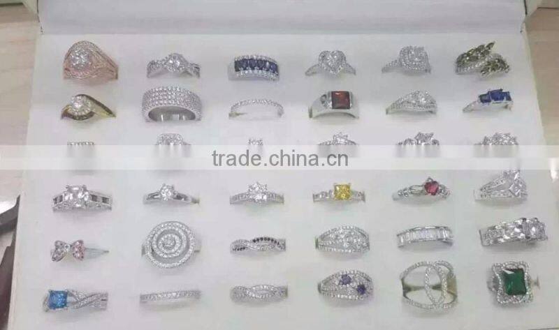 Fashion Women's Elegant Opal Cross Ring/AAA Ziron 925 Sterling Silver CZ Sideways Cross Rings