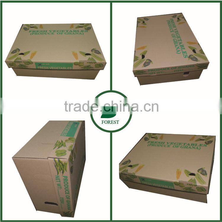 FULL COLOR CORRUGATED CARDBOARD PACKAGING BOX