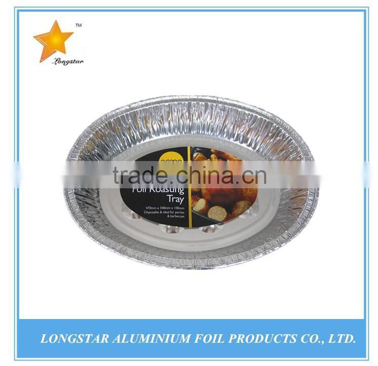 aluminium foil food containers taken away candle container with lid for food packing
