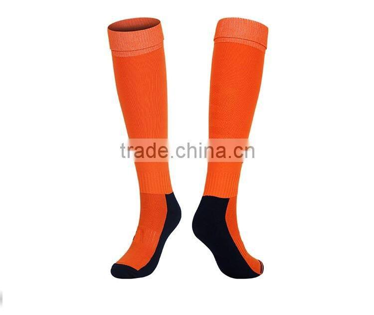 Wholesale top sale nylon cotton soccer socks