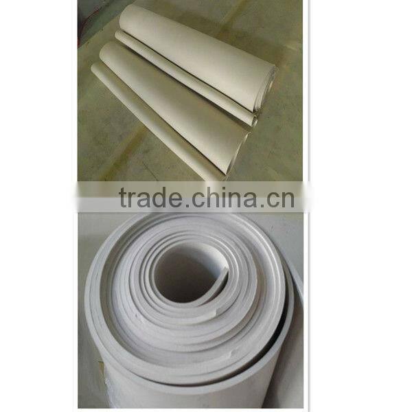 white acid & alcali bearing rubber sheet