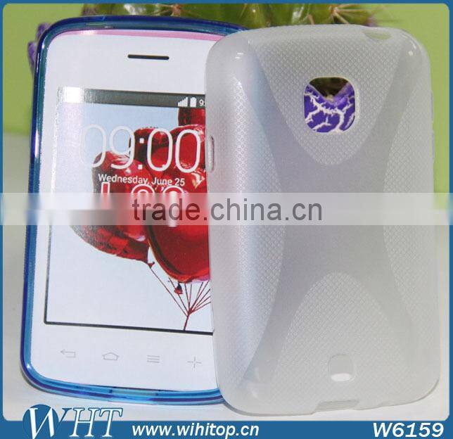 Clear Case for LG L30, Soft TPU Back Cover for LG L30, X Line TPU Case for LG L30 China Suppliers