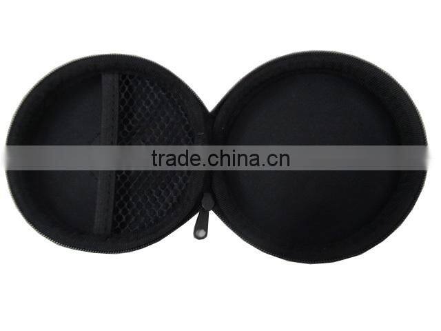 Customised protective EVA headphone case with rubber logo