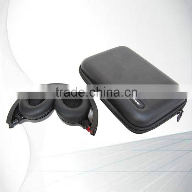 Shenzhen custom EVA portable earphone headphone protective case/boxes