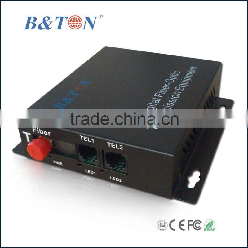 Fiber 8ch Telephone Converter