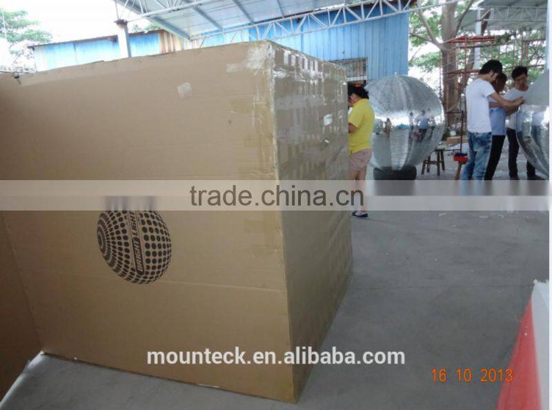 Large outdoor Christmas lights balls 80'' 200cm Mirror Ball glass effect stage club dj party light mirror ball