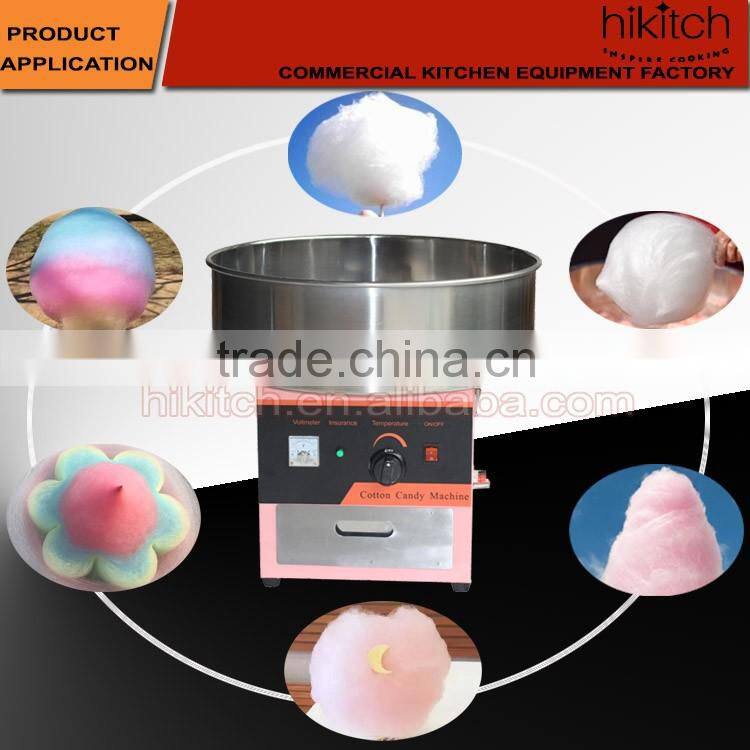 Hot Commercial Sugar manufacturing automatic cotton candy floss machine for sale