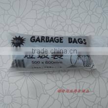plastic pe bag disposable can liner trash