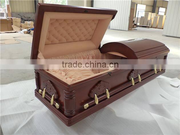 wood coffin casket box