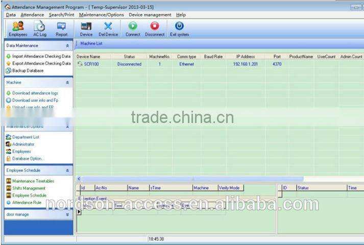 VF400 Face & RFID Time Attendance Terminal with WiFi, 3" Touch Screen